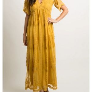 Pink Blush Maternity Dress - Small